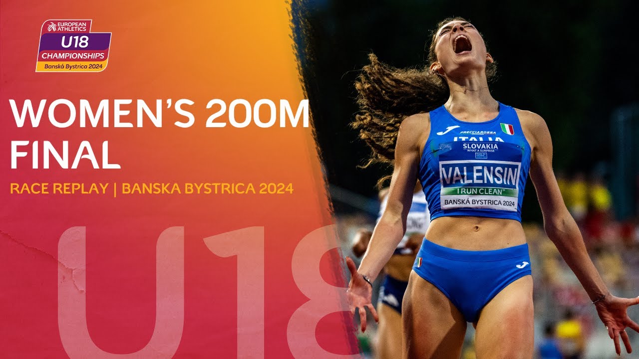 Championship best SMASHED! 🔥 Elisa Valensin leads Italian 1-2 200m | Banska Bystrica 2024