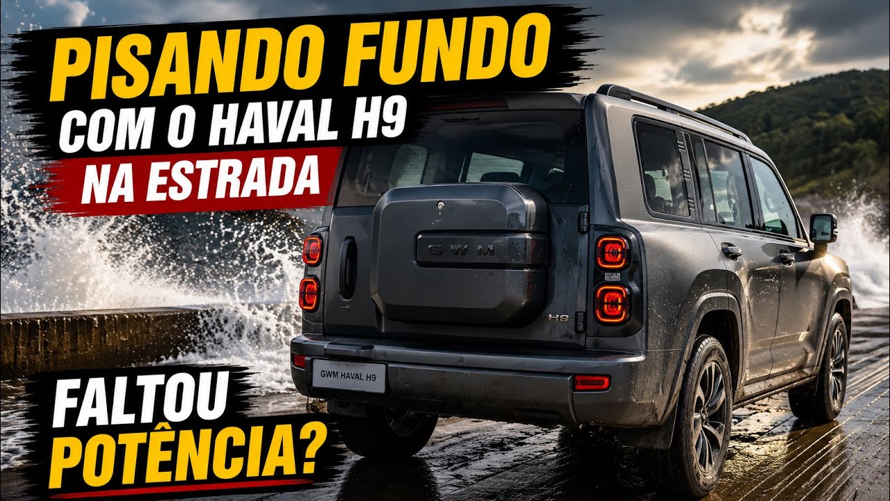 HAVAL H9 PISANDO TUDO NA ESTRADA: É MANCO MESMO?