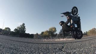 God&#39;s Gonna Cut You Down - Johnny Cash - Harley Wheelie Edit 4K