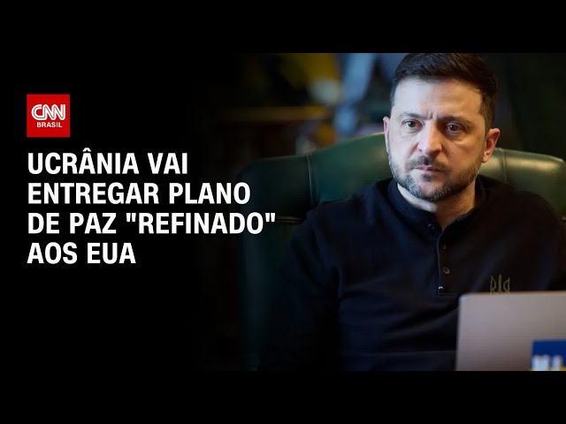 Guerra com a Rússia: Ucrânia vai entregar plano de paz “refinado” aos EUA | CNN 360º