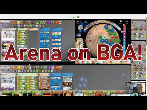 Terraforming Mars Online #160 - Credicor arena game on BGA!