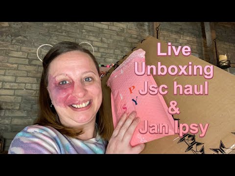 Unboxing January Ipsy and my JSC HAUL