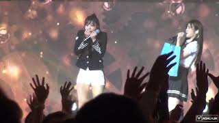 180929 Eunji(은지)  / HaYoung(하영) Promise me(말보다 너)_ 2018 Apink Asia tour in Taipei