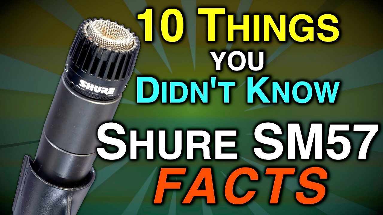 10 Things You Didn’t Know About the Shure SM57