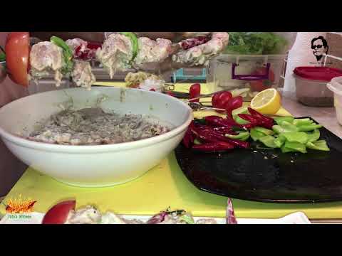 Shish Tawook # Lebanese Chicken Skewers # Middle...