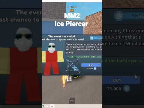 MM2 Ice Piercer - My Dad helped me buy it. @Roblox #roblox #mm2 #princessgiannabella
