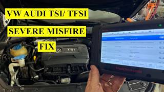 Diagnosing Misfires in 2015-2020 VW & Audi 2.0T/1.8T: A Fuel Injector