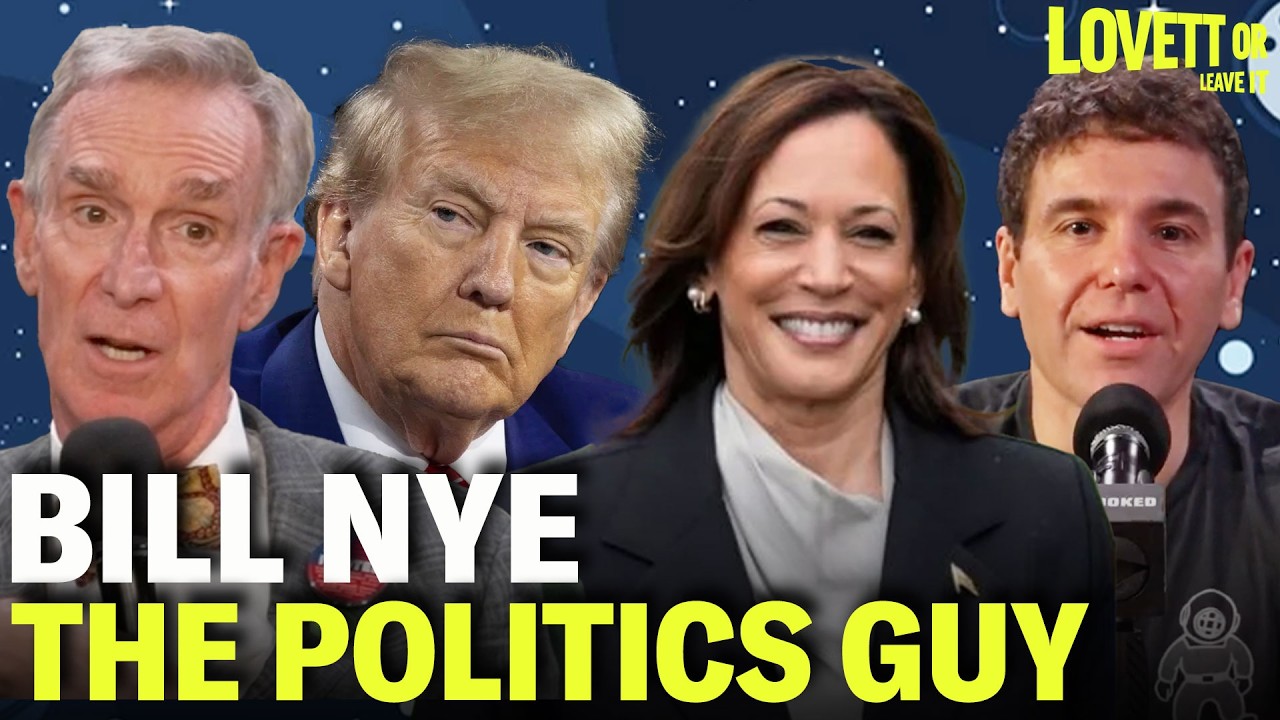 Bill Nye The Science Guy Talks The 2024 Election, Elon Musk Being a Fraud, Aliens & Climate Change