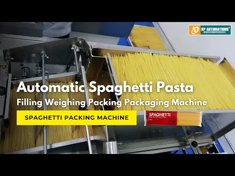 Automatic spaghetti packaging machine - Spaghetti pouch packaging machine flow wrap packing machine