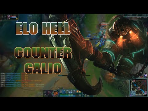 ELO HELL!!! COUNTER GALIO SUPPORT!!! NAUTILUS SUPPORT!!!! SEASON 10!!