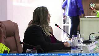 16ª SESSÃO ORDINÁRIA DA CÂMARA MUNICIPAL DE MAUÉS