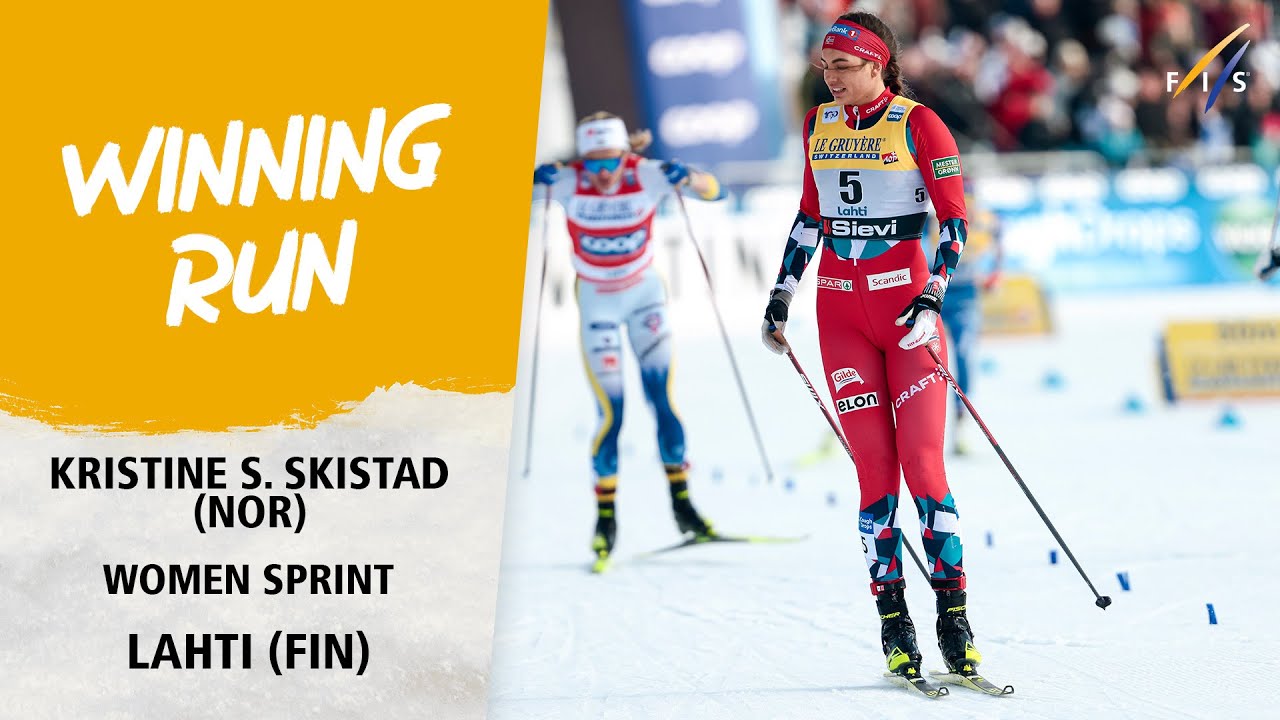 Skistad cruises to third Sprint win this season | FIS Cross Country World Cup 23-24