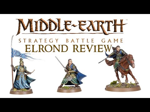 New plastic Elrond review - Middle-earth SBG