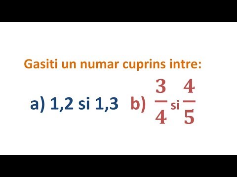 Exercitiu rezolvat - compararea fractiilor zecimale (Clasa a V-a)