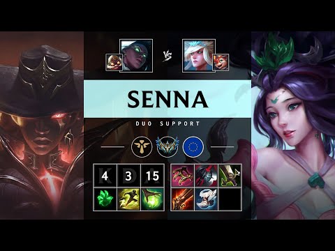 Senna Support vs Janna - EUW Challenger Patch 25.06