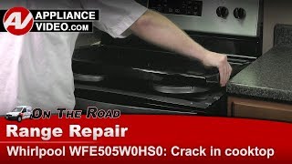 Whirlpool Stove Repair: Cosmetic Damage - Cooktop