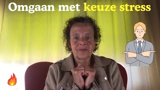 Verlamming bij het maken van keuzes