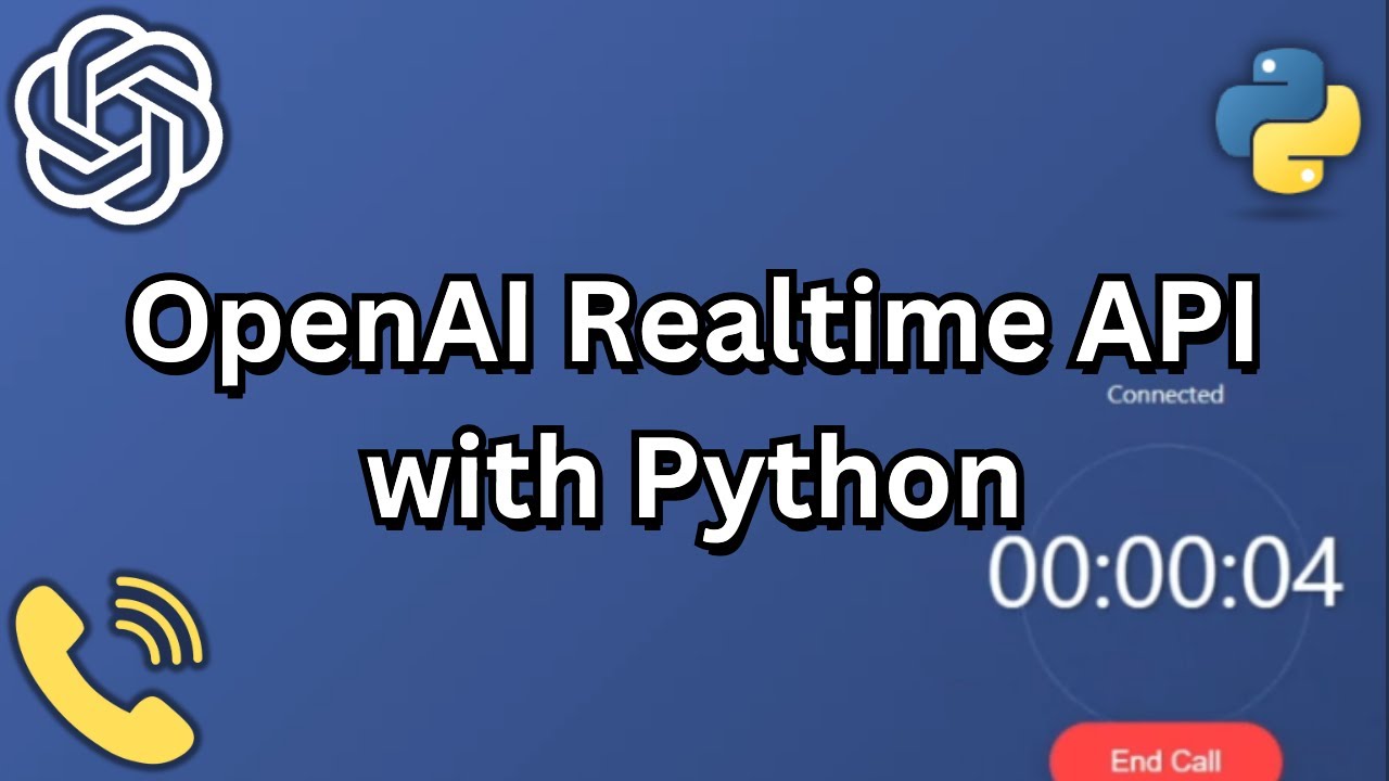 OpenAI Realtime API with Python | Live Voice & WebRTC Integration Tutorial (2025)