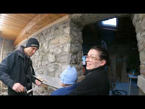 #98 Finishing the Plaster Coat, Preparing to Pour a New Concrete Floor & Bonsai Work