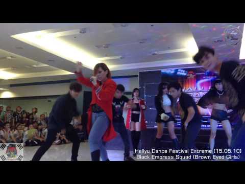 Black Empress Squad (Brown Eyed Girls) on Hallyu Dance Festival Extreme