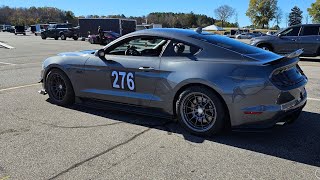 Mustang GT goes to VIR for first time. HPDE Carolina Porsche Club