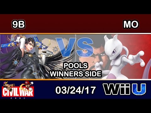 2GGC: Civil War - 9B (Bayonetta) Vs. Evil | Mo (Mewtwo) Pools Winners Side