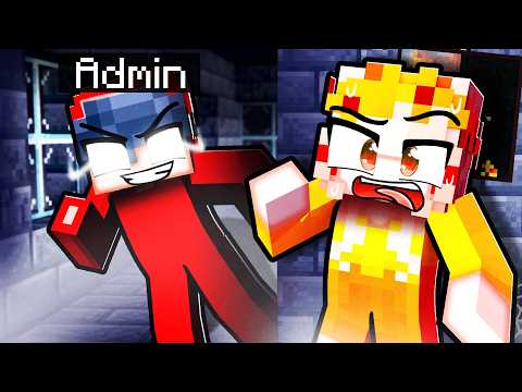 Using ADMIN COMMANDS to SCARE MY FRIENDS in a HAUNTED HOUSE!