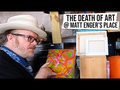 The Death Of Art - TDoA Visits Matt Enger Studio, Newark, New Jersey [Ep 20]