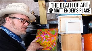 The Death Of Art - TDoA Visits Matt Enger Studio, Newark, New Jersey [Ep 20] video