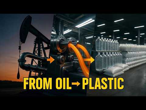 How Plastic Is Really Made (Step by Step Inside the Amazing Manufacturing Process Factory)