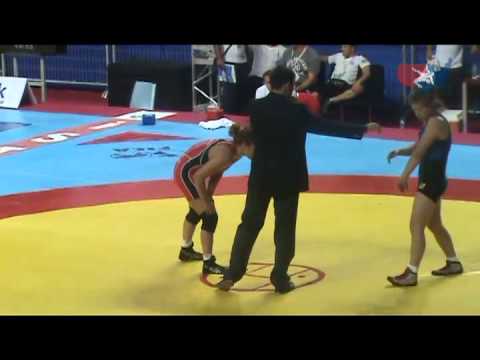 2011 World Women 55kg - Helen Maroulis (USA) vs. Alma Jane Valencia (MEX)