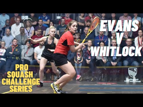 TESNI EVANS v EMILY WHITLOCK | PRO SQUASH CHALLENGE SERIES | Full Match Replay