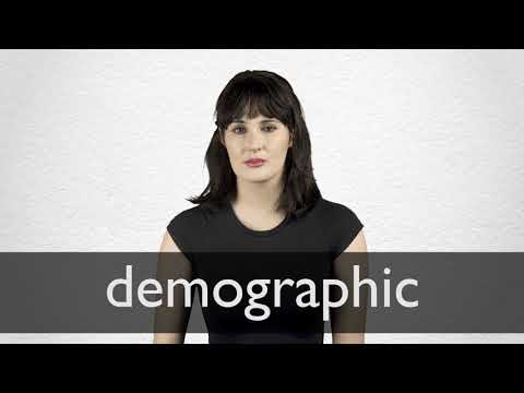 DEMOGRAPHIC definition and meaning | Collins English Dictionary