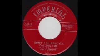 Fats Domino - Don&#39;t You Hear Me Calling You - August 13, 1954