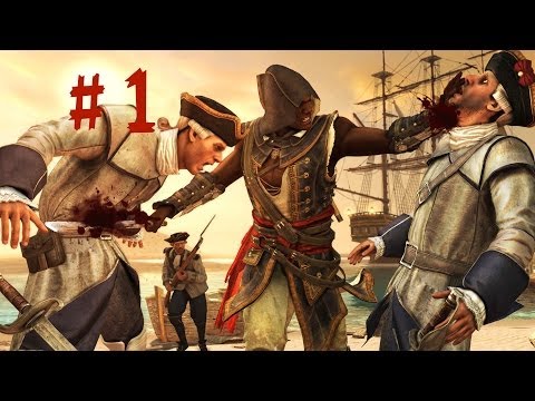 Assassin's Creed 4 Black Flag Freedom Cry Walkthrough PART 1 "The Calm before the storm" 100%