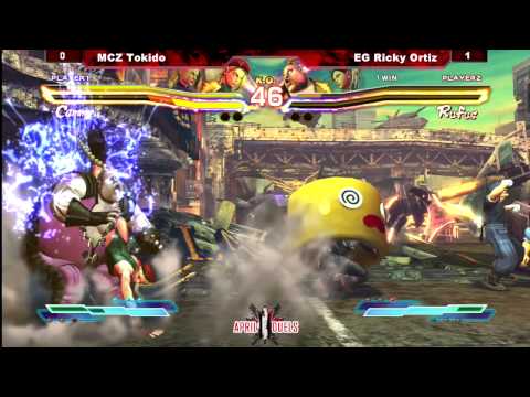 April Duels II: Winners Finals MCZ Tokido Vs. EG Ricky Ortiz Street Fighter X Tekken
