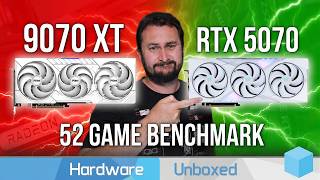Radeon RX 9070 XT vs. GeForce RTX 5070, 52 Game Benchmark @ 1440p & 4K (2026 Update)