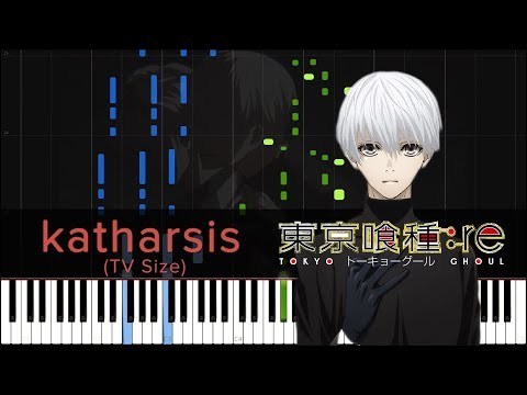 「 katharsis 」Tokyo Ghoul:re OP2 (Piano Sheets by HalcyonMusic) Video