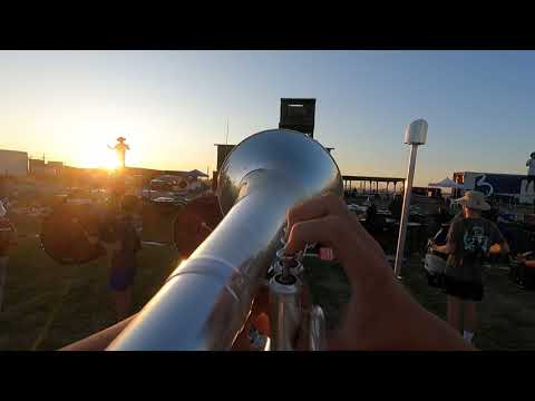Blue devils b 2023 euphonium soloist cam - Fathers of Electricity (early season )