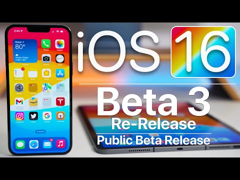 iOS 16 Beta 3 Re-Release and Public Beta is Out! - What's New?