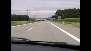 preview picture of video 'Autobahn Germany M3 BMW V8 2011 at 150MPH'
