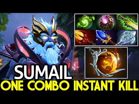 SUMAIL [Zeus] One Combo Instant Kill with Dagon Dota 2