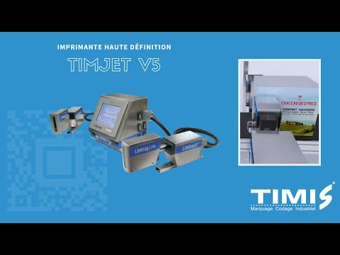 Imprimante Haute Résolution - Timjet V5 Lite - 72mm Hauteur - Marquage Multi-Surfaces - Résolution 200 DPI_3
