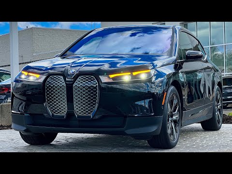 2022 BMW IX DETAILED REVIEW - BMW Electric SUV Worth $92k??