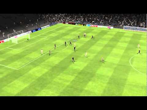FM 2011 Real Madrid vs Palermo - Kaka Wonderful Goal 67th minute
