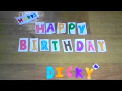 Happy Birthday Dicky Pansa