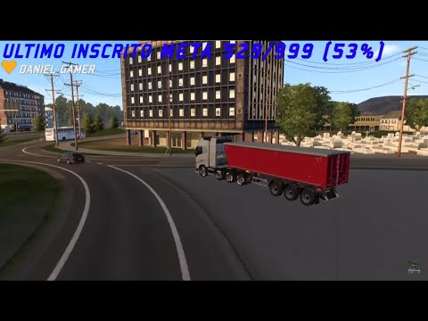 Euro Truck Simulator 2 - estacionando reboque em Santo Antonio de Jesus...