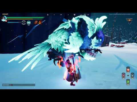 Dauntless 0.8.3 - Heroic Winterhorn Skraev Axe Solo [03:24.28]