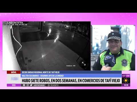 "Son hechos aislados" respondió la policía respecto a los robos en Tafí Viejo