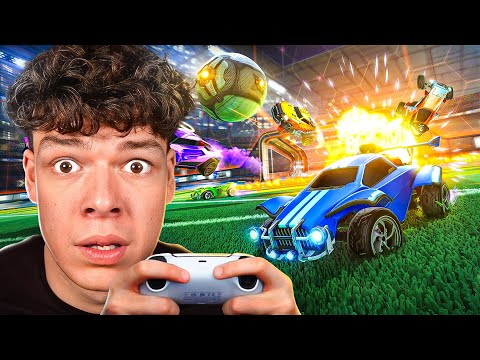 Ich Spiele das ERSTE mal Rocket League…